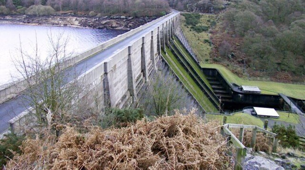 Thruscross Reservoir Dam.