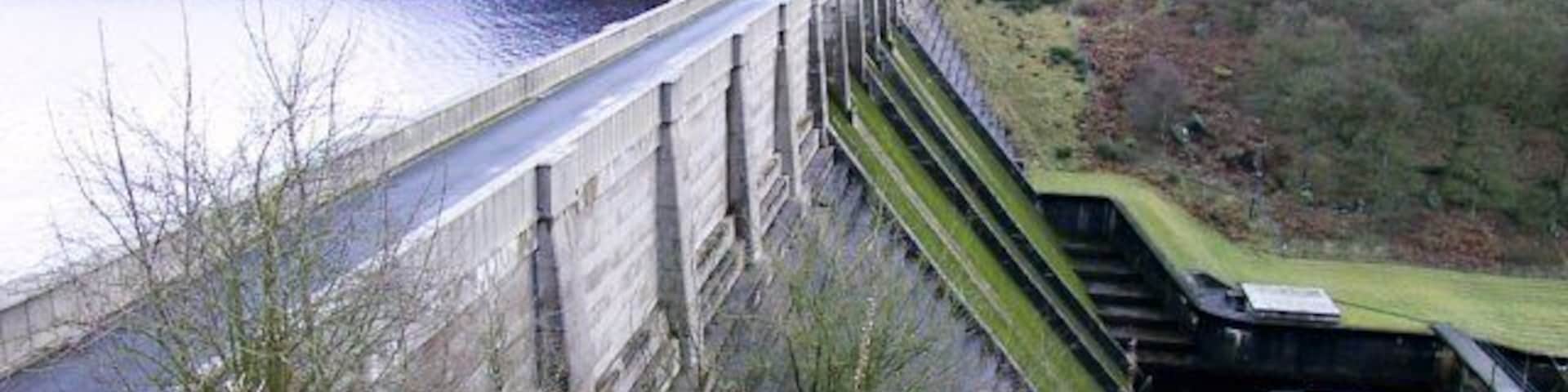 Thruscross Reservoir Dam.