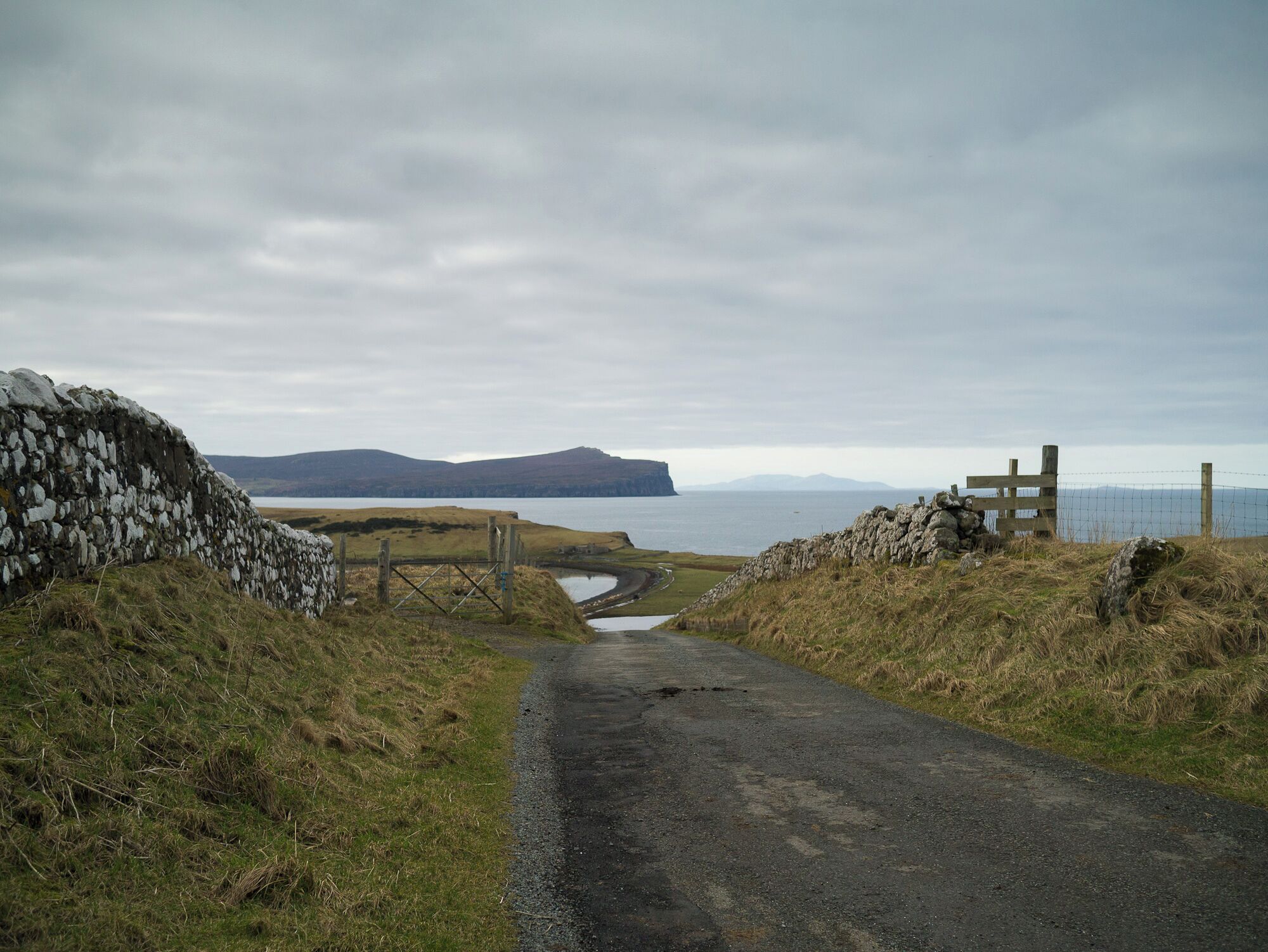 The small country roads on Skye