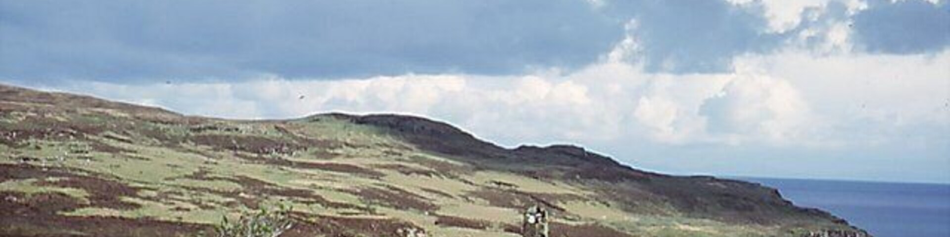Galtrigill Ruin at the road end, Galtrigill.