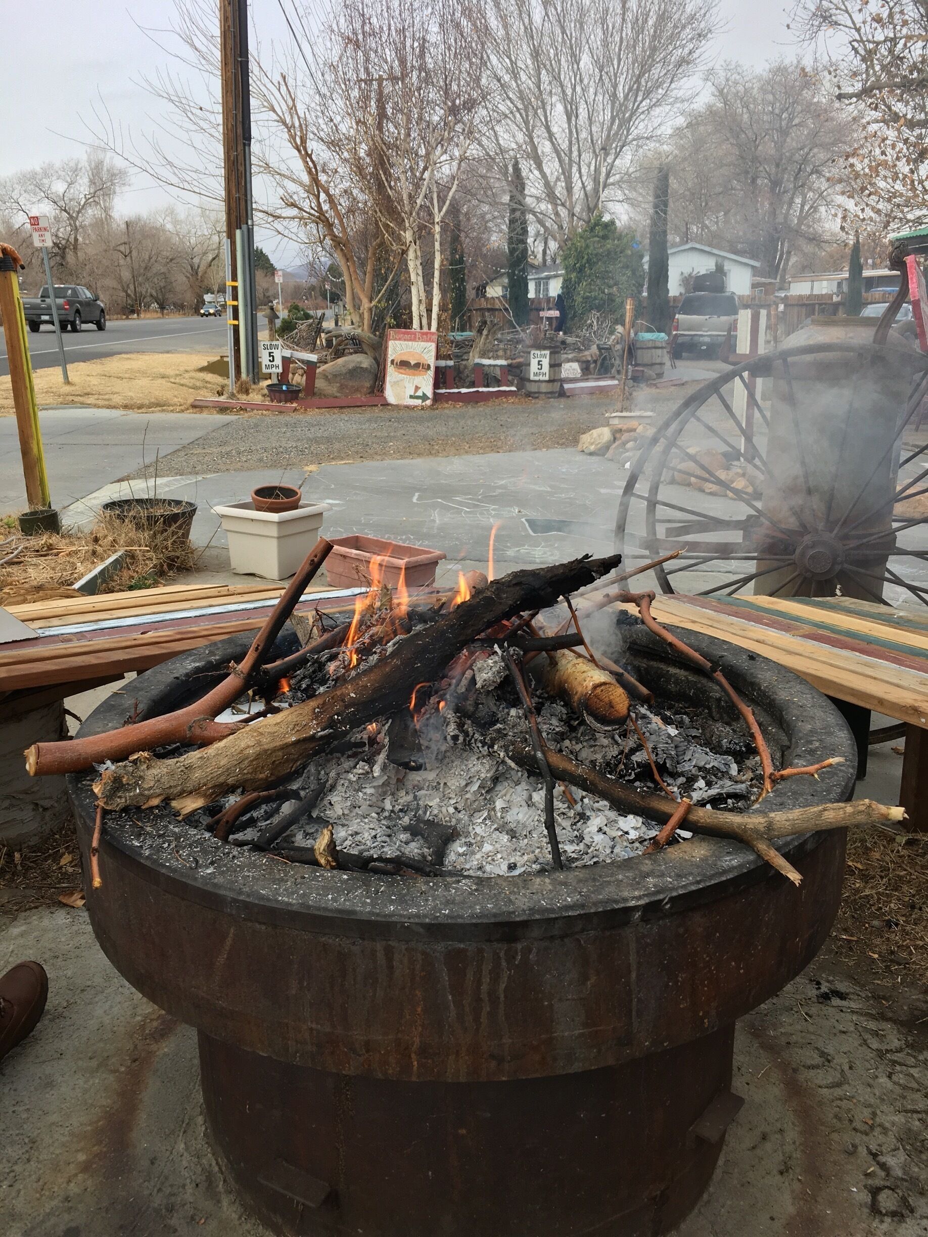 Fire pit to boot lol
#greatfood