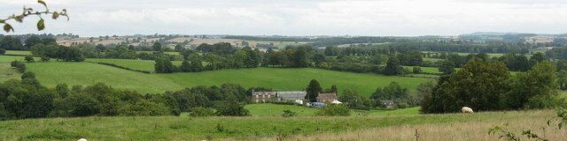 Red Hill Farm and fields