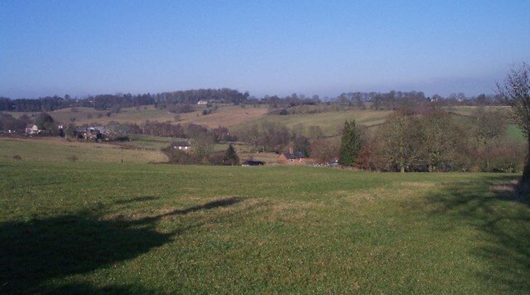 Orley Farm. Looking NW from near Sawbury Hill