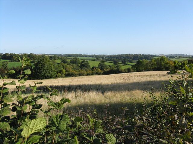 Rolling Countryside near Sawbury Hill