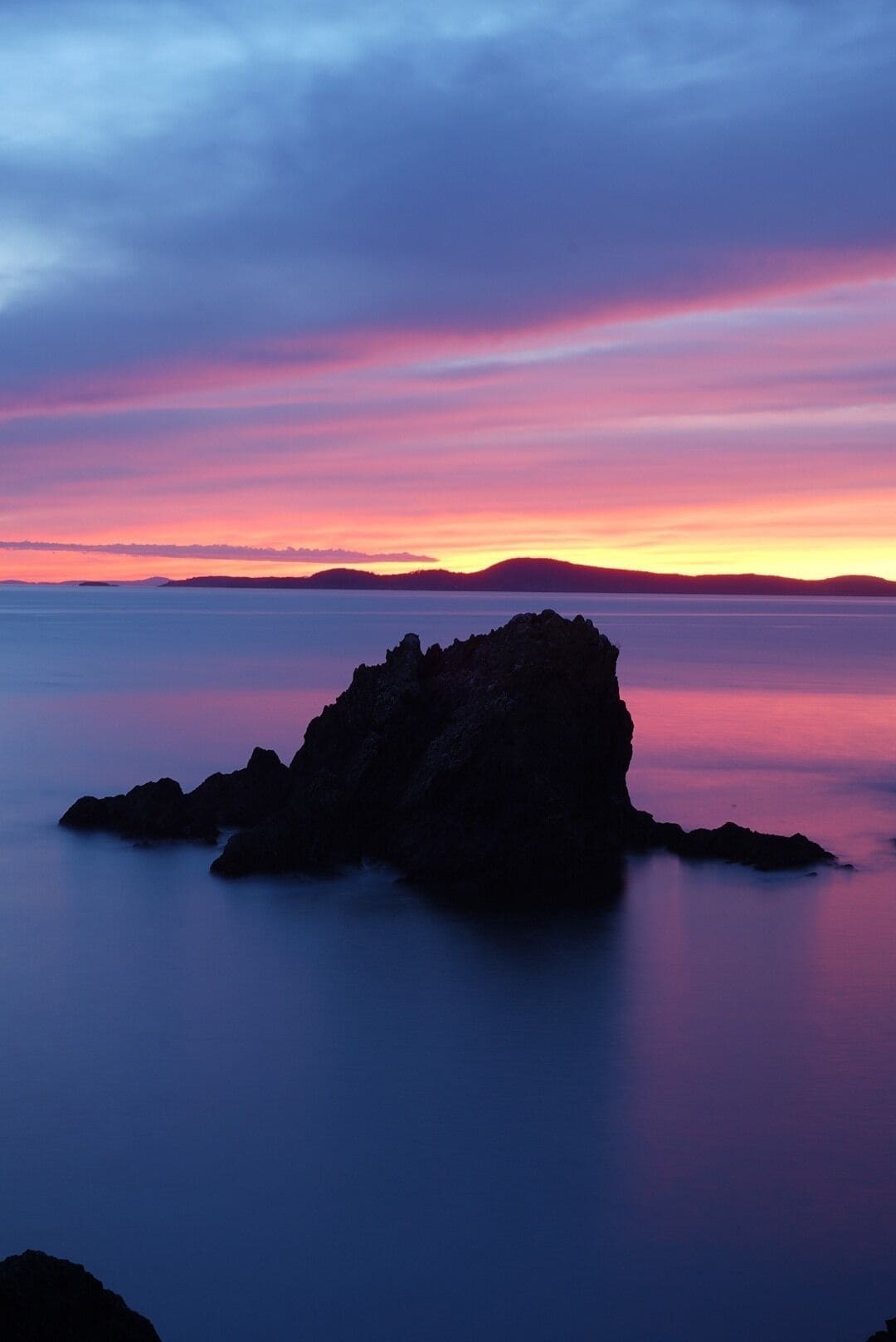 Rosario beach has some killer sunsets #Adventure