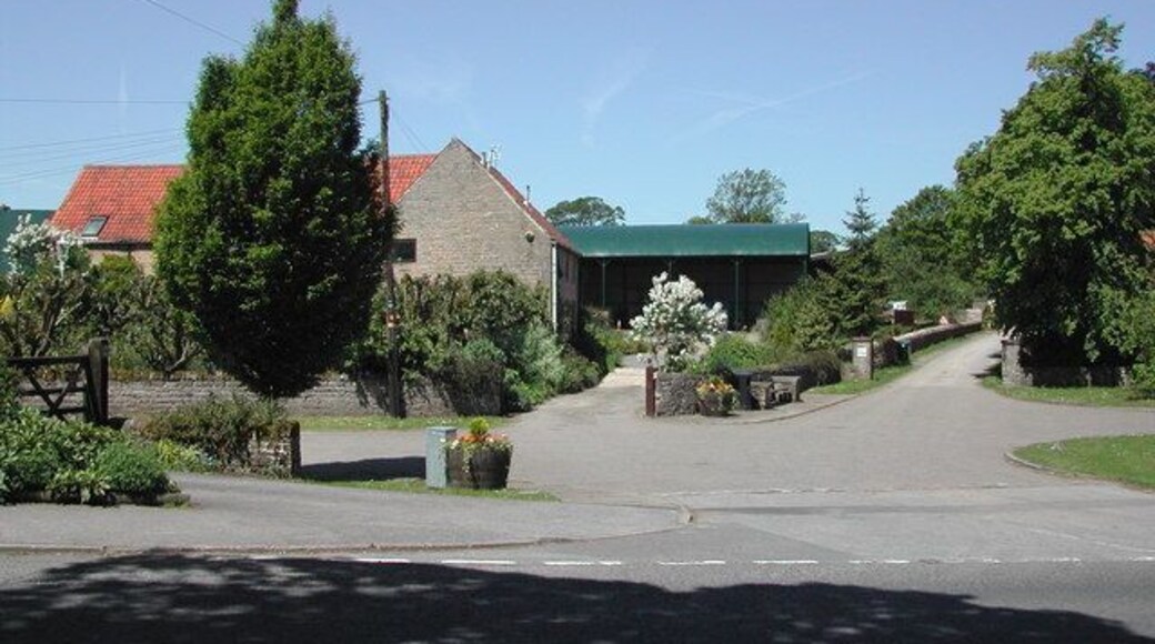 The Old Mill, Linby Viewed from Main Street.