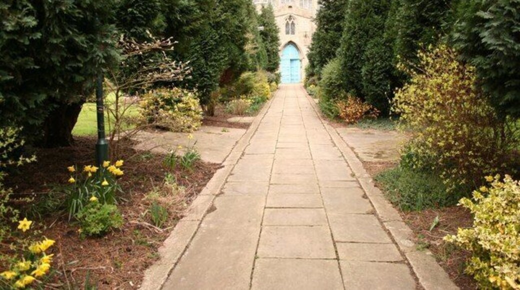 Church Path Yew lined path to St.Mary's church