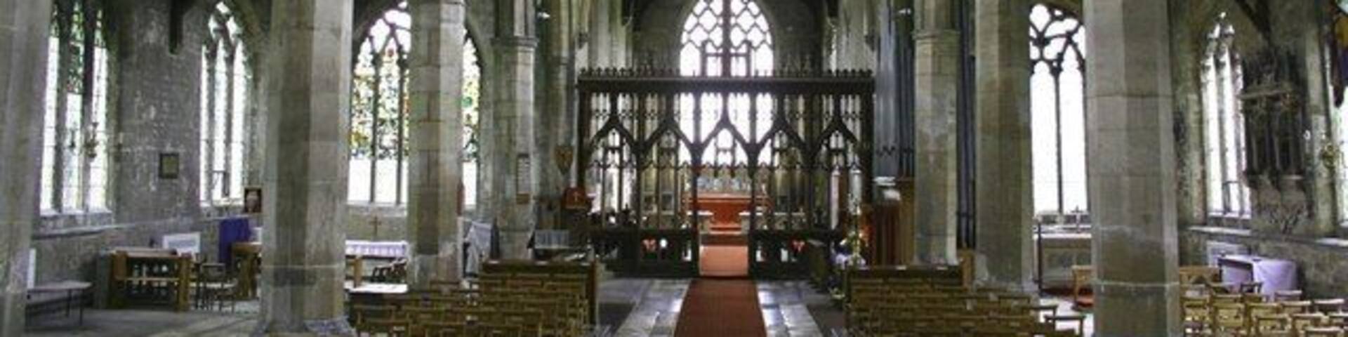 St.Mary Magdalene's nave Looking east in the light and airy nave of St.Mary Magdalene's church