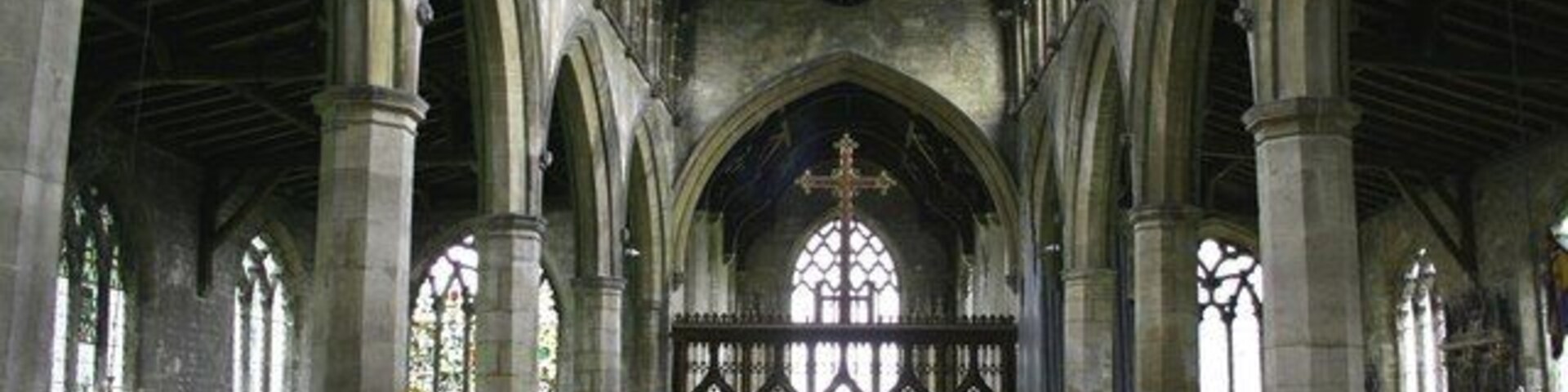 St.Mary Magdalene's nave Looking east in the light and airy nave of St.Mary Magdalene's church