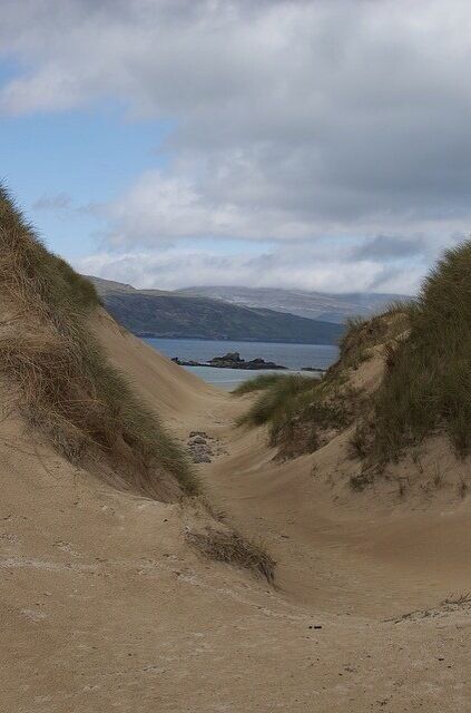 Balnakeil Bay - a nice place to hike in the sand dunes. 