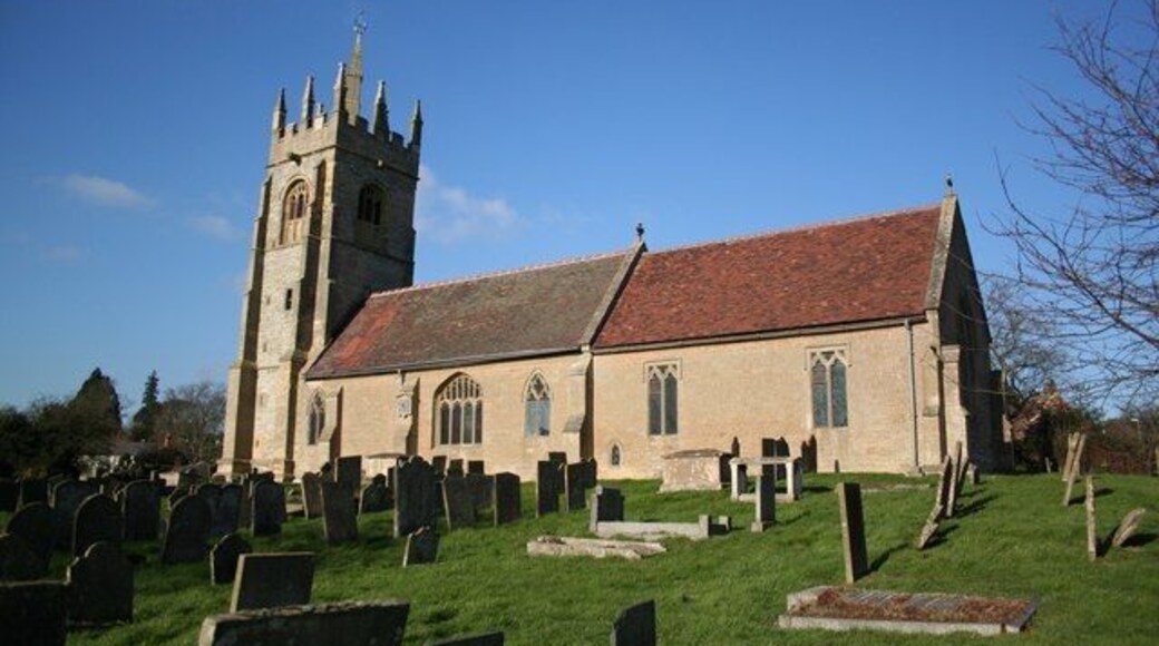 Parish church of SS Peter and Paul, Upton, Nottinghamshire, seen from the southeast