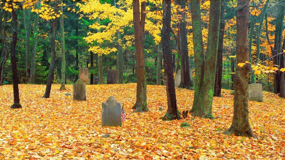 Noah Phelps grave in Revolutionary War cemetery in Autumn, Austerlitz, New York