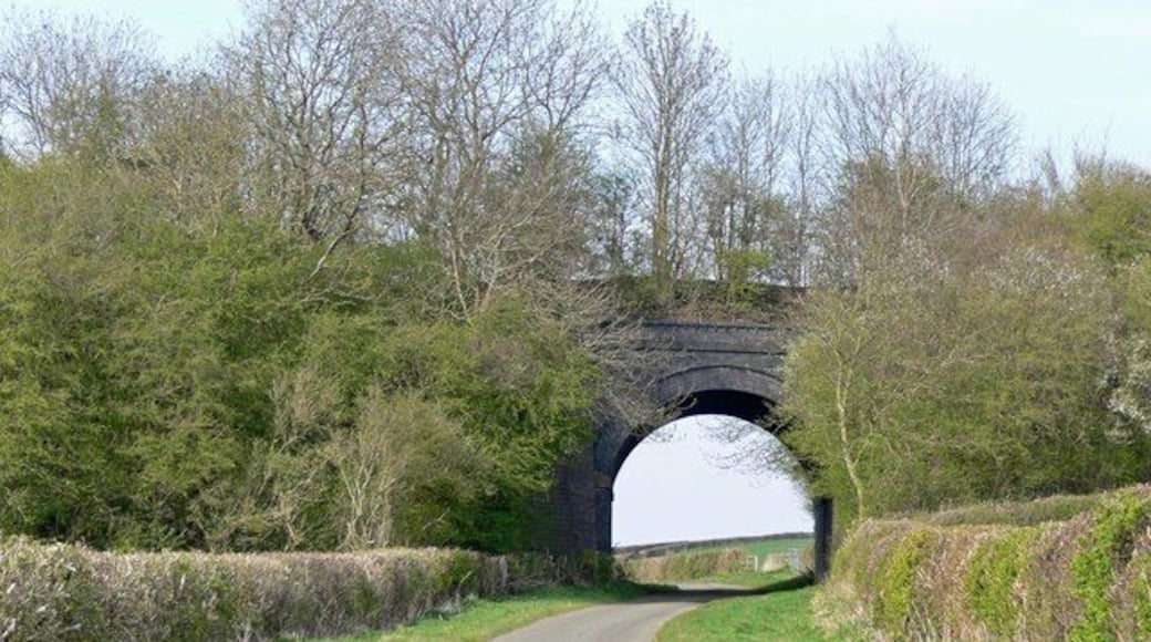 Disused railway bridge near Wymondham