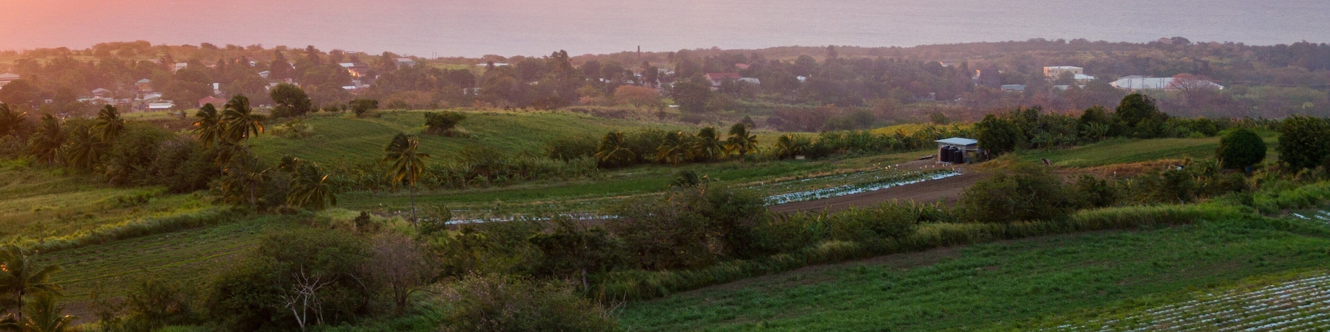 Saint Pauls which includes tranquil scenes, landscape views and a sunset