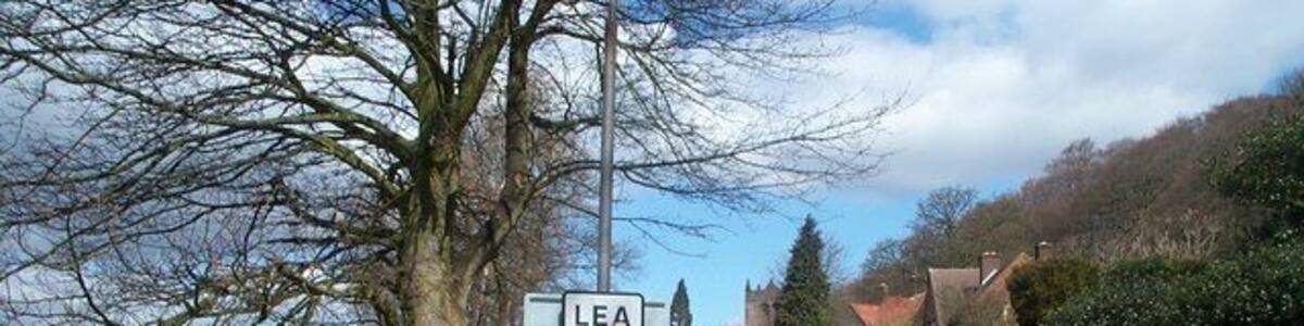 Lea Approaching Lea from Holloway.