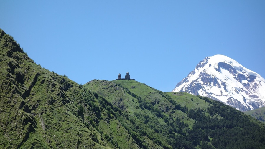 Kazbegi is the gem of Caucasus. It is one of the must see destinations in Georgia, mostly due to the stunning nature. Don't miss the walk to the Trinity Church on the top of the hill. The view is really magnificent. #GreatOutdoors #Perspectives