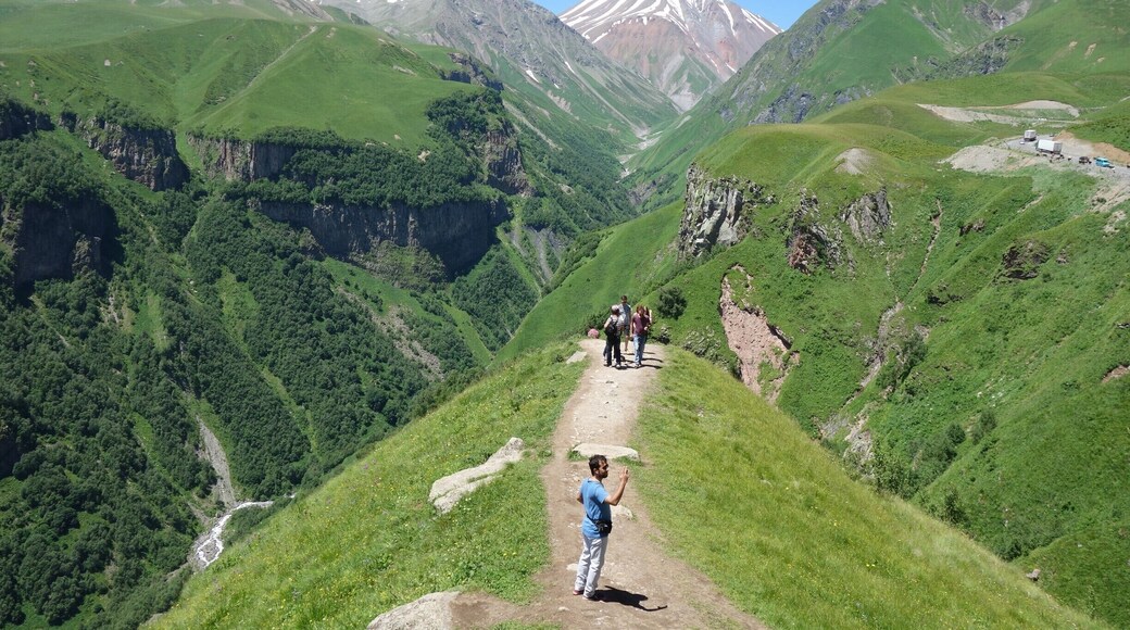 Hiking in the Caucasus mountains. #TroveOnTuesday #Aboveitall #GreatOutdoors #Perspectives #OntheRoad #ReDiscover #Nature #LocalSecrets #Trovember