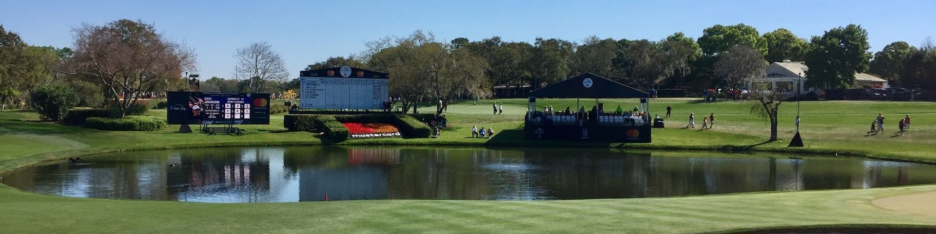 Spending the day watching the 'pros' play here at Bay Hill. It's a beautiful course and an equally beautiful sunny day!
