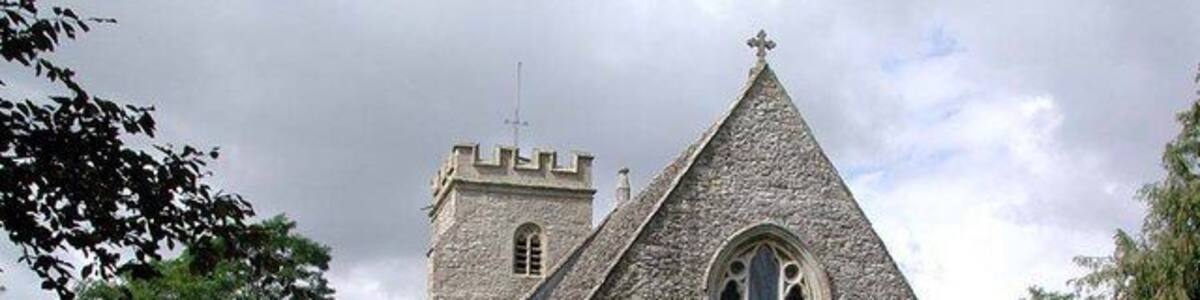 Holy Rood parish church, Shilton, Oxfordshire, seen from the southeast