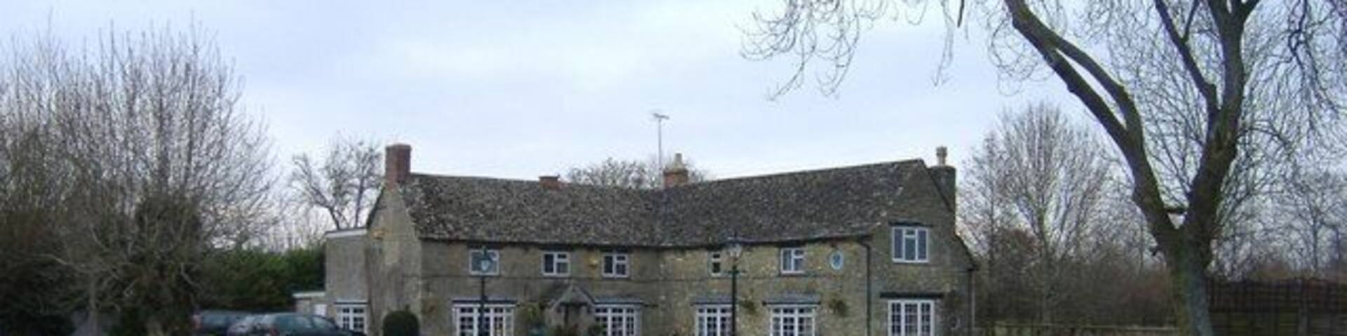 The Old Spotted Cow At the southern end of Marston Meysey village.