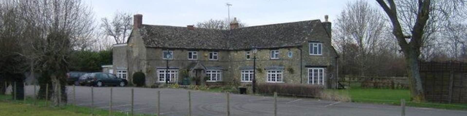 The Old Spotted Cow At the southern end of Marston Meysey village.