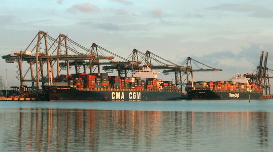 Ships at Southampton