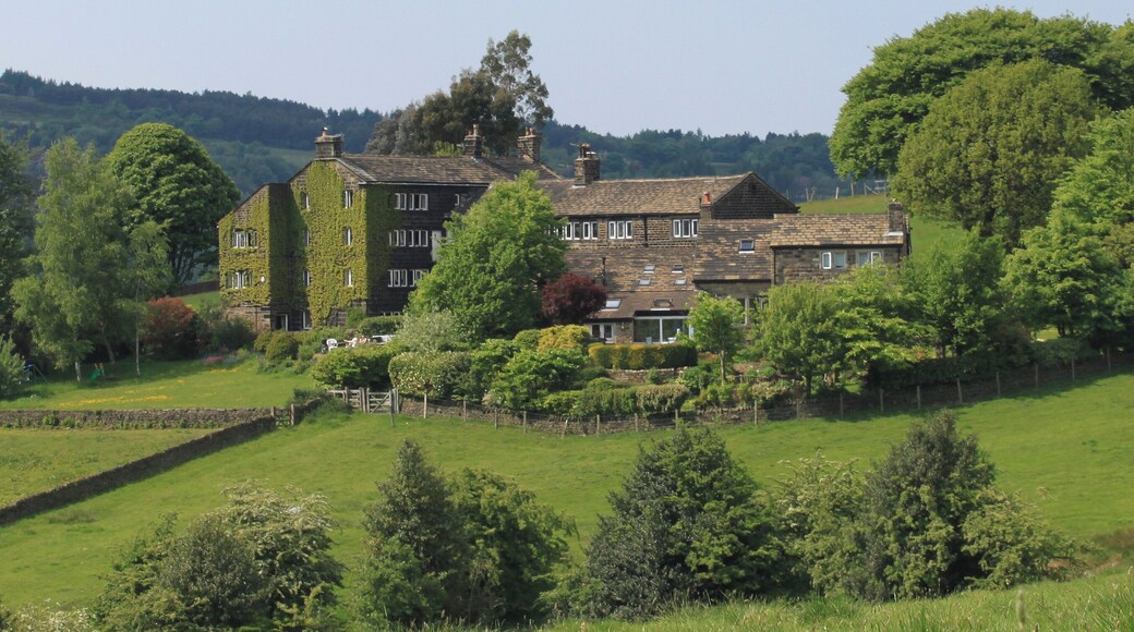 Higher Kinders, Kinders Lnae, Saddleworth, Greater Manchester. A classic farmer-weavers' hamlet. Grade II* listed.