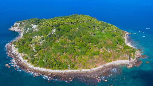 Coral Island, Rincon de Guayabitos, Compostela municipality, Pacific Ocean, Riviera Nayarit, Nayarit State, Mexico, Central America, America