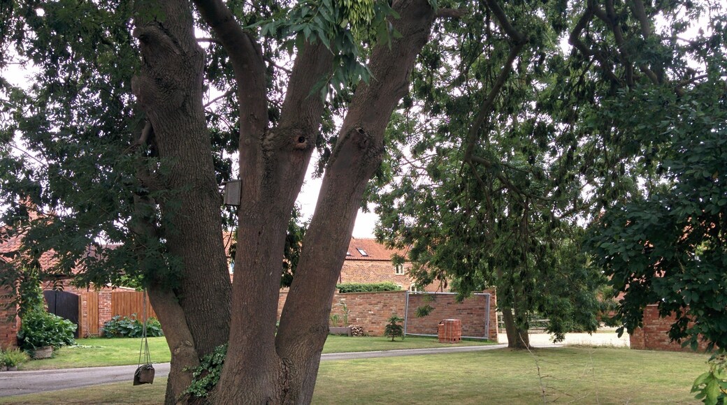 Village houses in Thorpe is a small Nottinghamshire village (or hamlet with a church) lying to the east of East Stoke about a mile off the A46 Fosse Way, and situated in the countryside southwest of Newark.