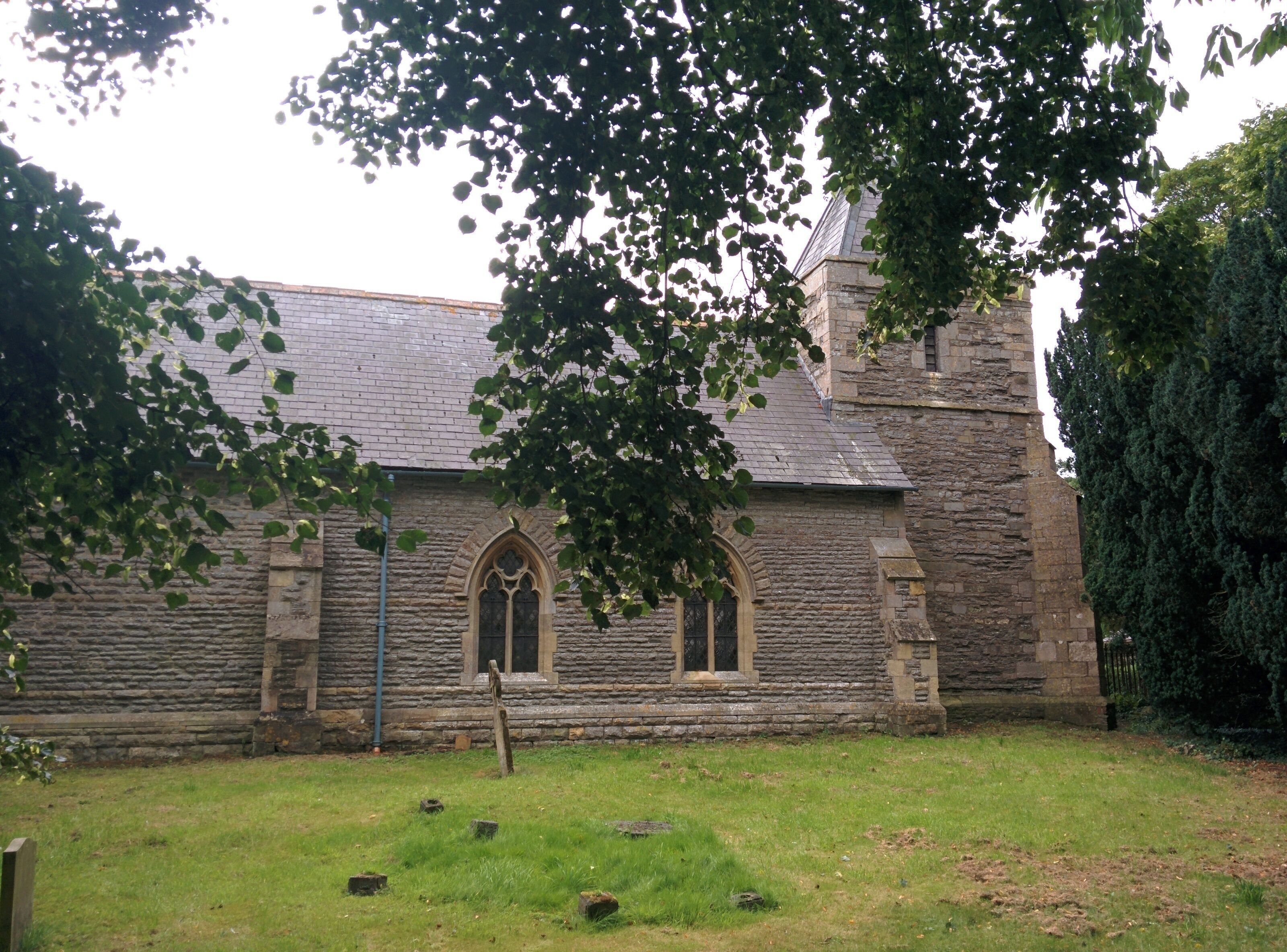 St Laurence Church, Thorpe Nottinghamshire. Rev Charles and Lucy Townsend are buried here.