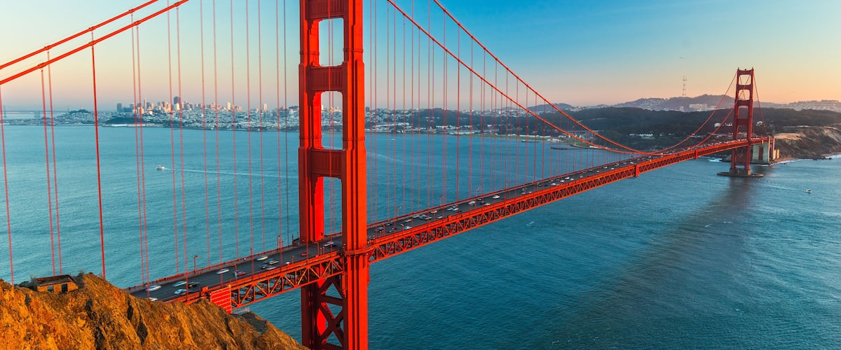 Golden Gate, San Francisco, California, USA.