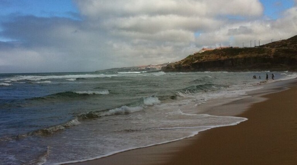 Beach along the St. Julian ericeira one of the best surfing beaches