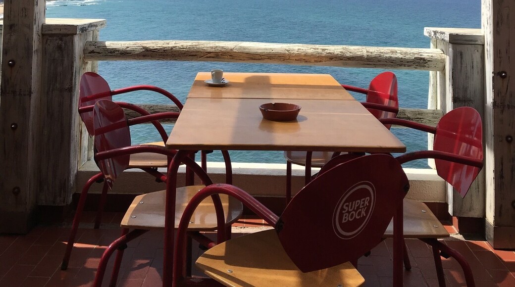 The only Cafe near the beach. The view is superb