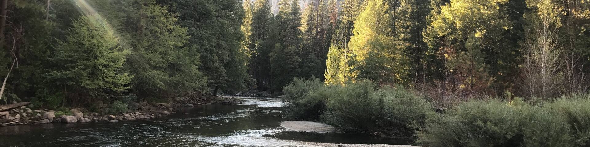 Amazing nature of Kings River, Kings Canyon, USA