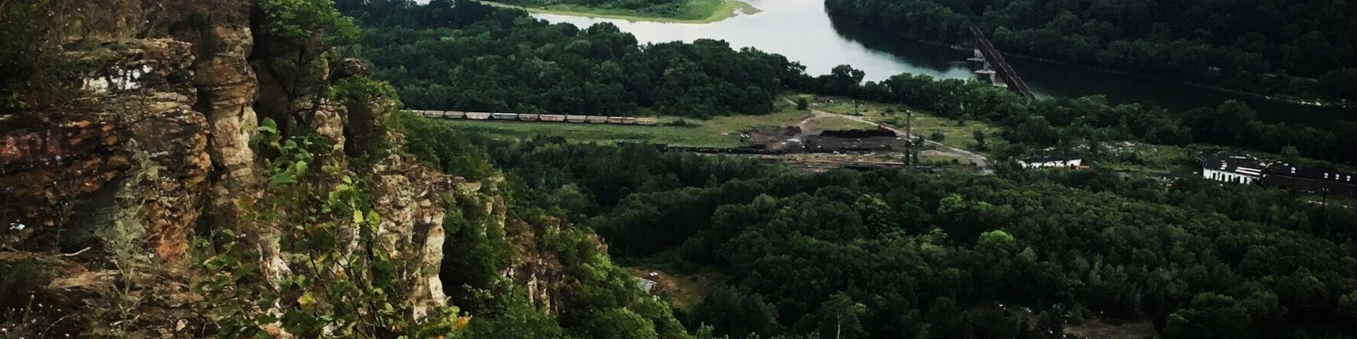 Taken from on top of Campbell's ledge