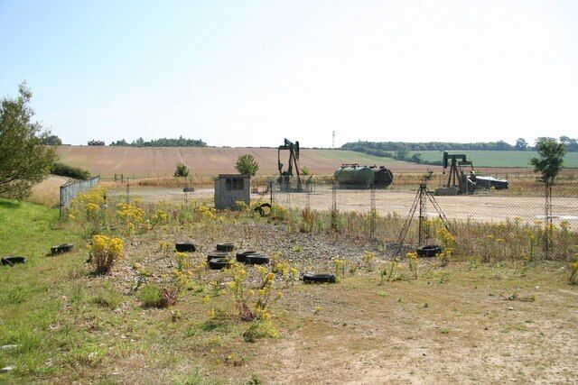 Nodding Donkeys Oil pumps near Glentworth