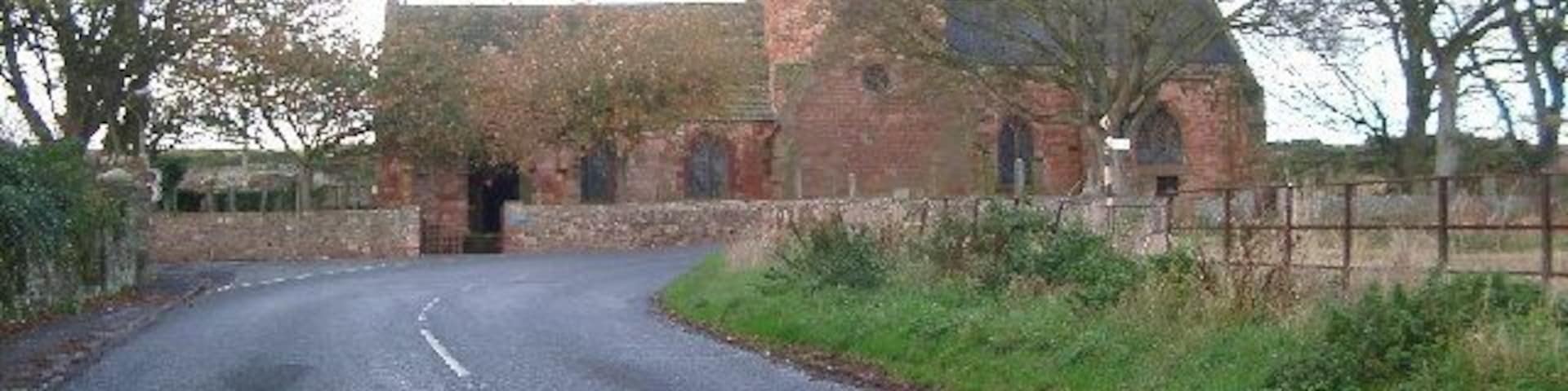 not-a-white kirk, Whitekirk. Thought it best to add in a photo of the current kirk in Whitekirk