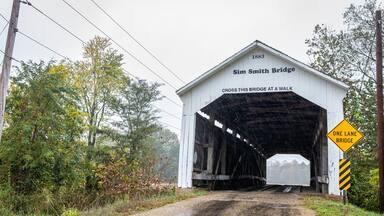 Sim Smith Covered Bridge Parke County Indiana
