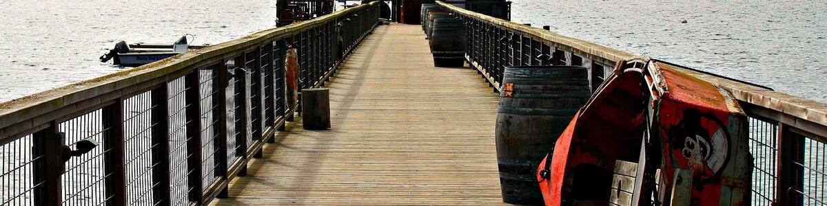 A wonderful place to stop along Highway 1 or after a hike along Point Reyes National Seashore is Nick's Cove. Although it has a fantastic restaurant and bar the best thing really is to head out here to the Boat Shack, cozy up next to the wood burning stove, and dial 112 from the phone inside to have oysters and drinks brought out to you while you enjoy the sunset. The perfect little get away.