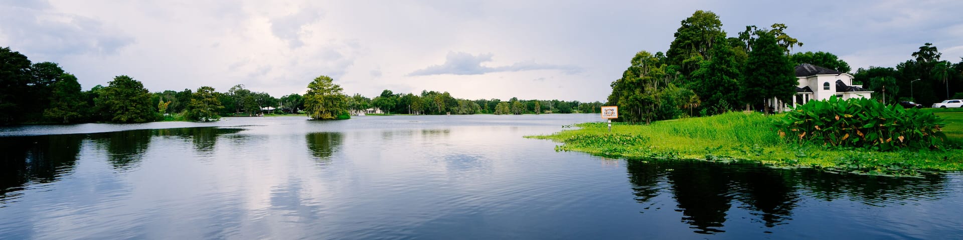 Hillsborough river at Tampa, Florida