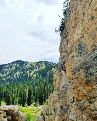I can’t remember the name of this climb, but it was extremely beautiful from up top! #adventure