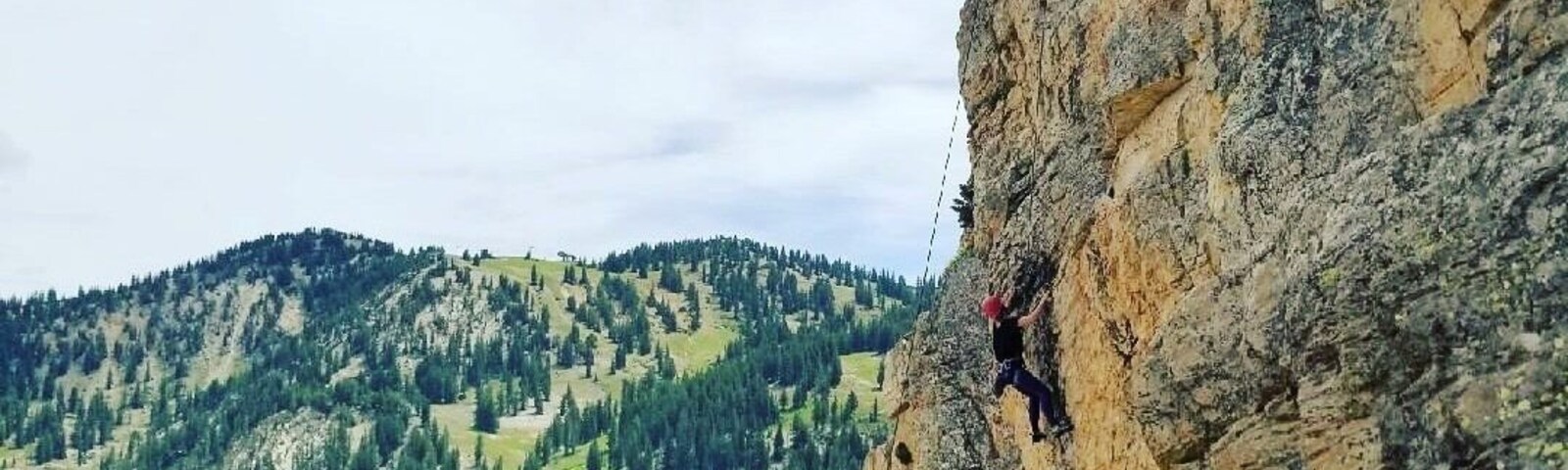I can’t remember the name of this climb, but it was extremely beautiful from up top! #adventure