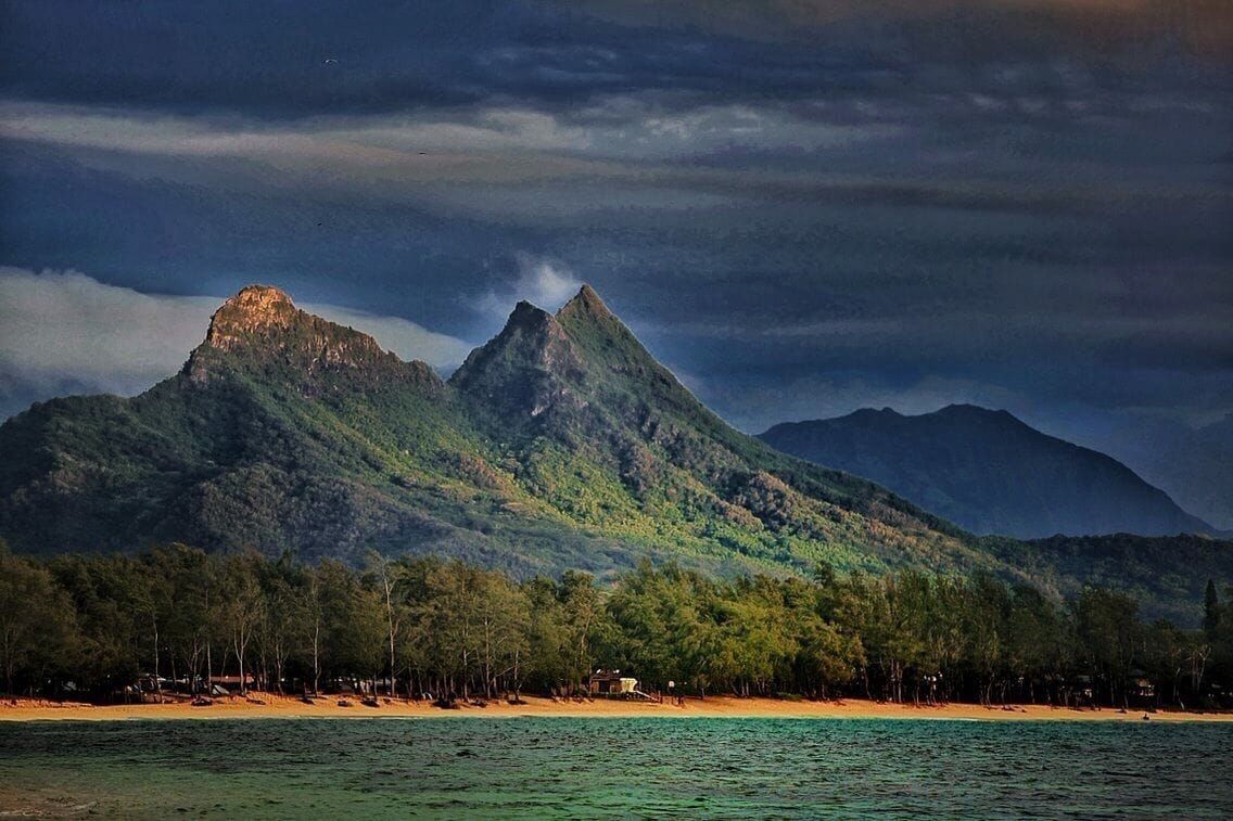 Early mornings in Waimanalo, Hawaii on the island of Oahu. Waimanalo Beach was ranked the #1 beach in the USA #green #Hawaii #Travel #Island #50thState #USA #Blessed #Grateful #Gratitude #LuckyWeLiveHawaii #Oahu 