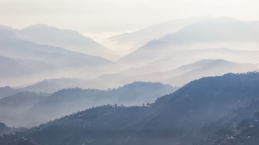 Foggy Landscape, Nagarkot, Nepal