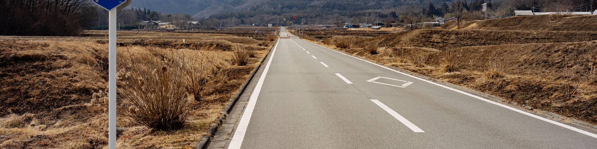 山梨県北杜市白州町のべるが通り