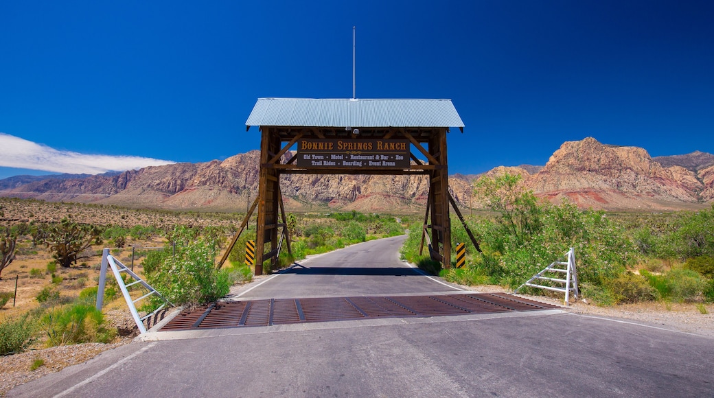 Entrance of Bonnie Springs Ranch. Nevada. USA; Shutterstock ID 654925990; Purchase Order: -