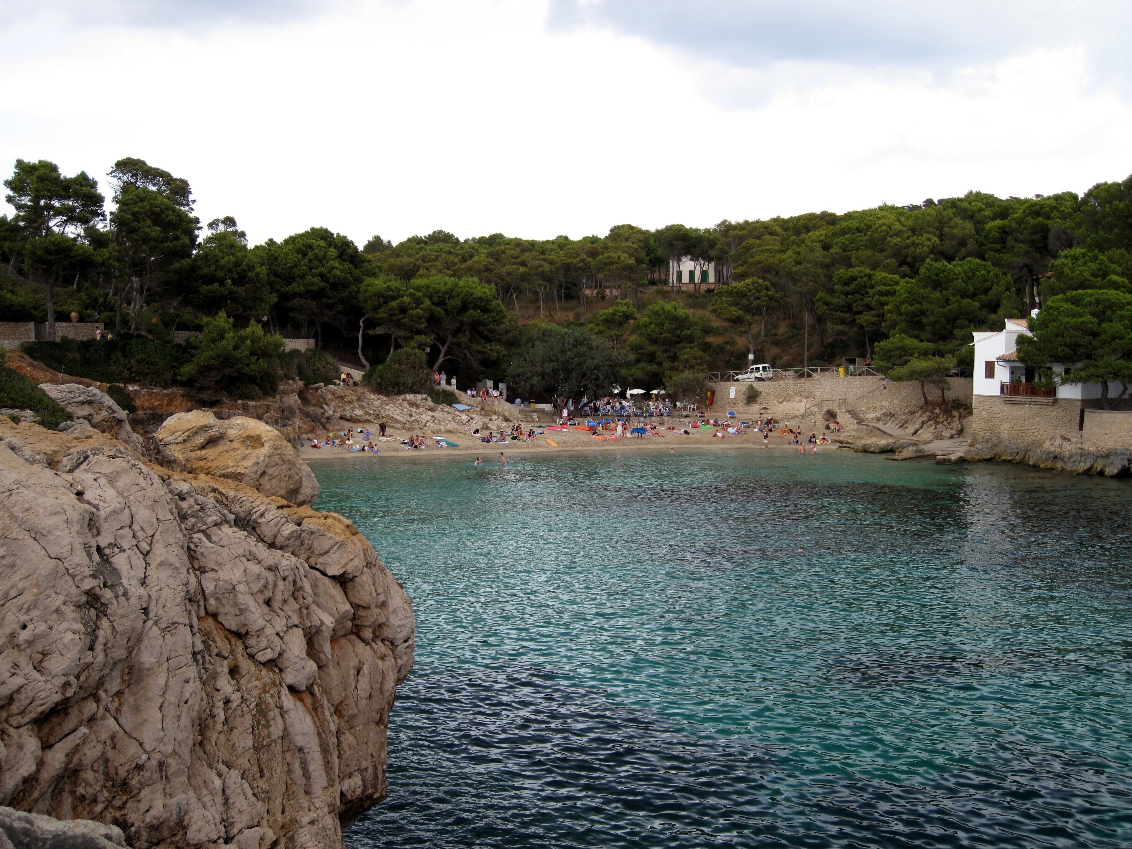 Cala Gat, Bucht bie Cala Rajada, Gemeinde Capdepera, Mallorca, Spanien