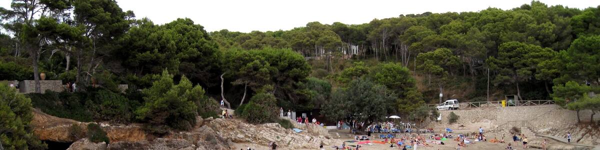 Cala Gat, Bucht bie Cala Rajada, Gemeinde Capdepera, Mallorca, Spanien