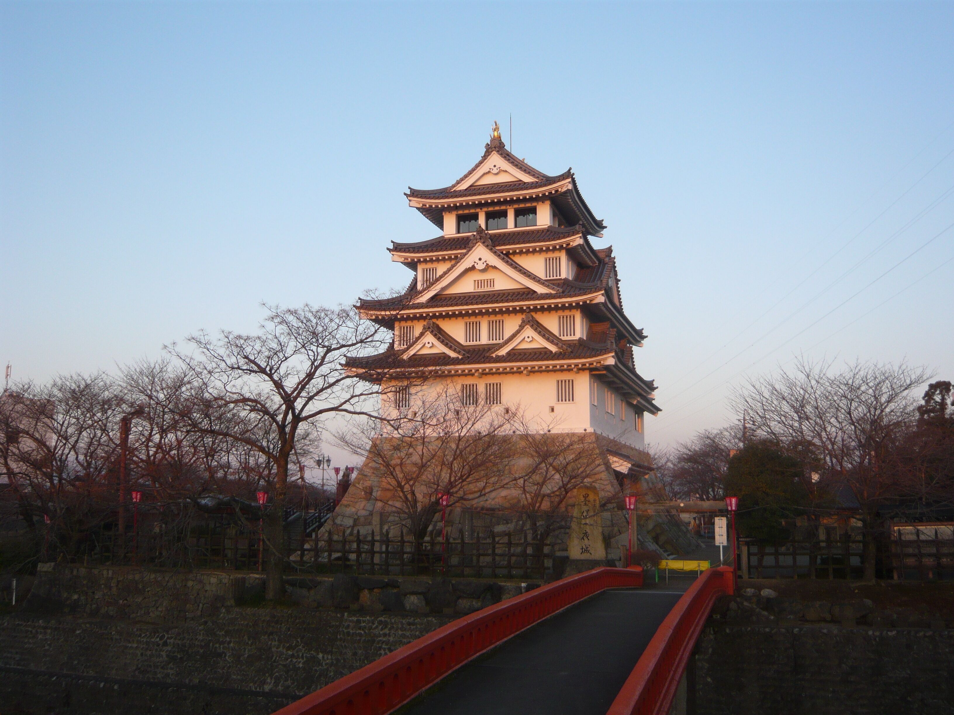 Sunomata Castle（w:ja:墨俣城）,Ogaki,Gifu,Japan（岐阜県大垣市）で撮影。
