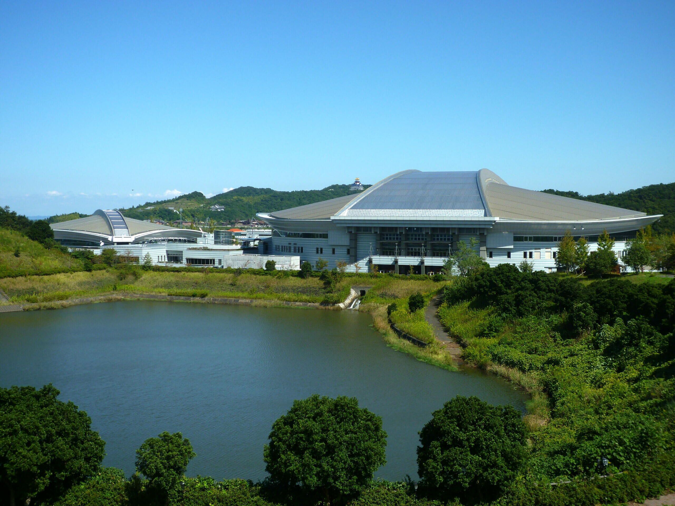 The "Sun Arena" in Ise, Mie Prefecture, Japan.